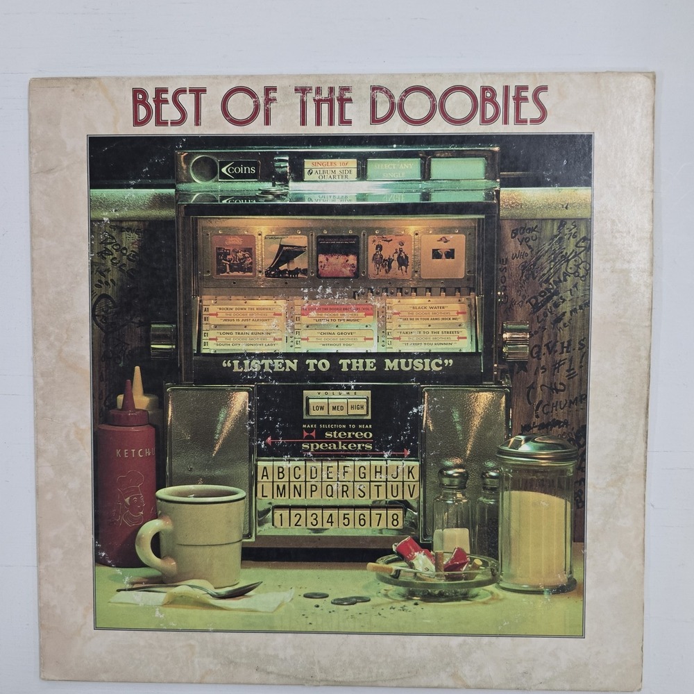 The Doobie Brothers - Best of The Doobies LP VG+/VG Classic Rock 1976 Stereo